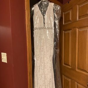 Beautiful lace dress with camo!!